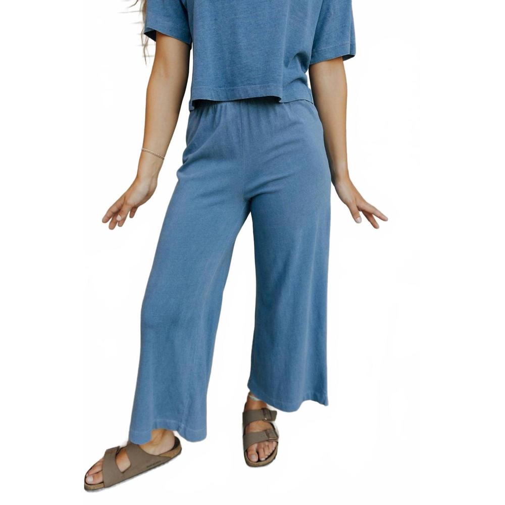 Z Supply Blue Wide Leg Pants